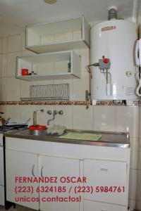 Departamento en alquiler en Mar del Plata. 2 ambientes, 1 baño y capacidad de 1 a 4 personas. A 300 m del centro